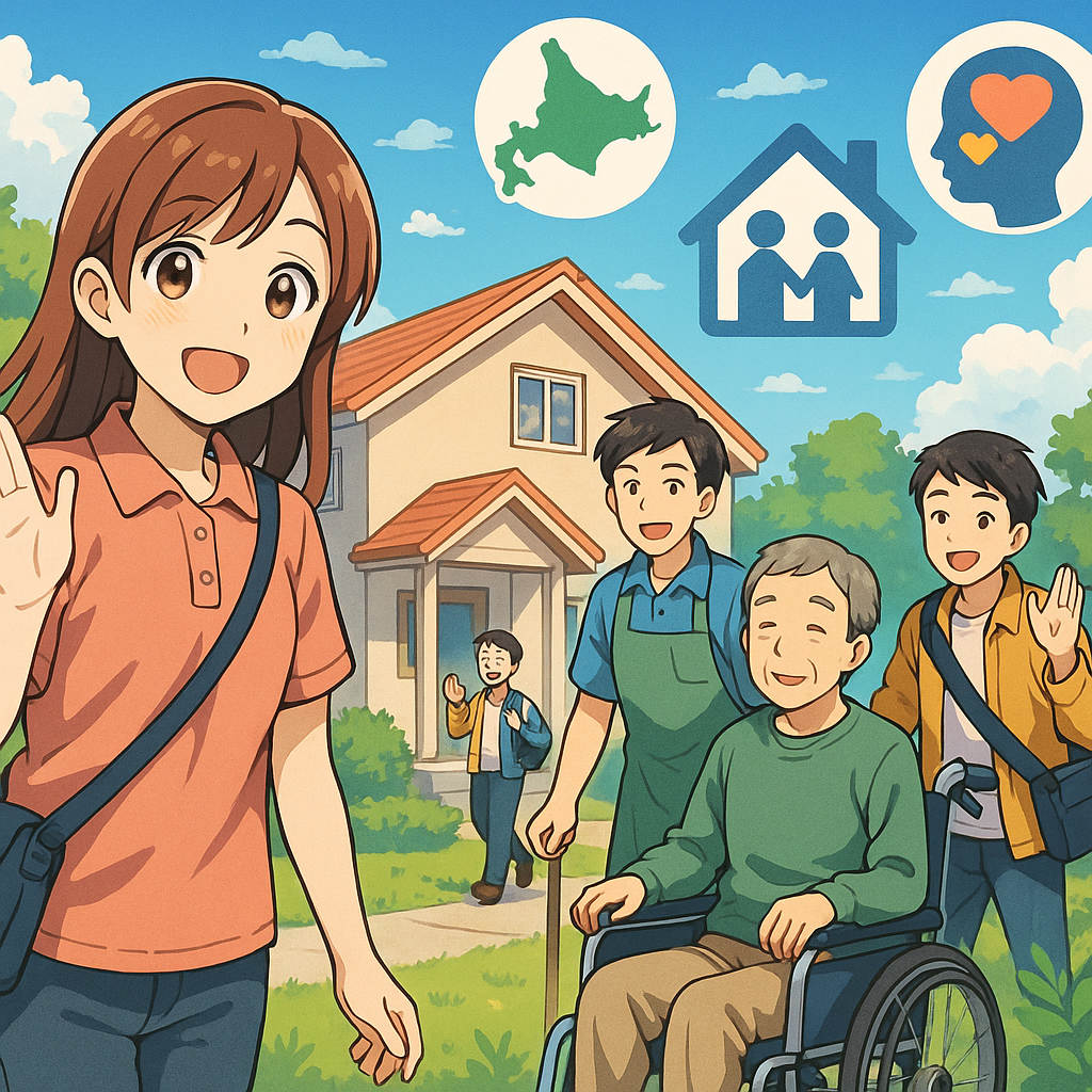 北海道・芽室町・帯広市のグループホーム見学ナビと生活支援