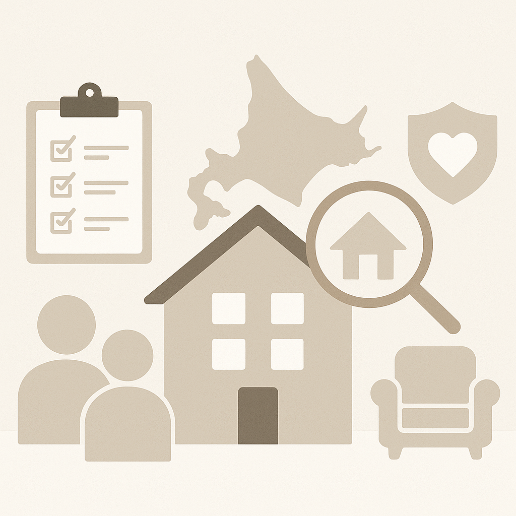 芽室町・帯広市の共同生活援助グループホーム見学チェック