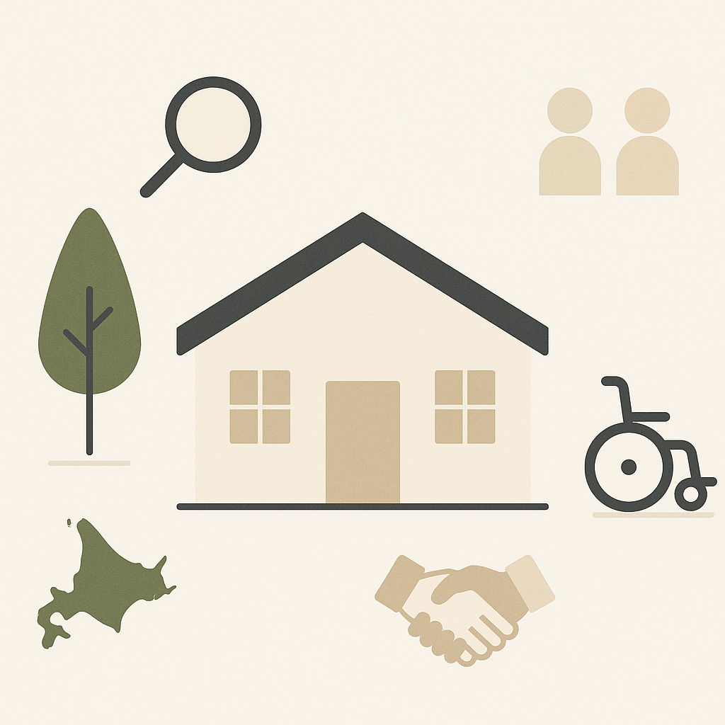 芽室町・帯広市のグループホーム見学（平日9〜17時）