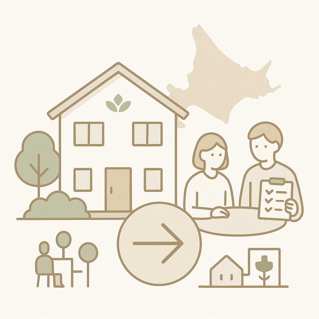 北海道・芽室町・帯広市のグループホーム ピカリ見学の流れ