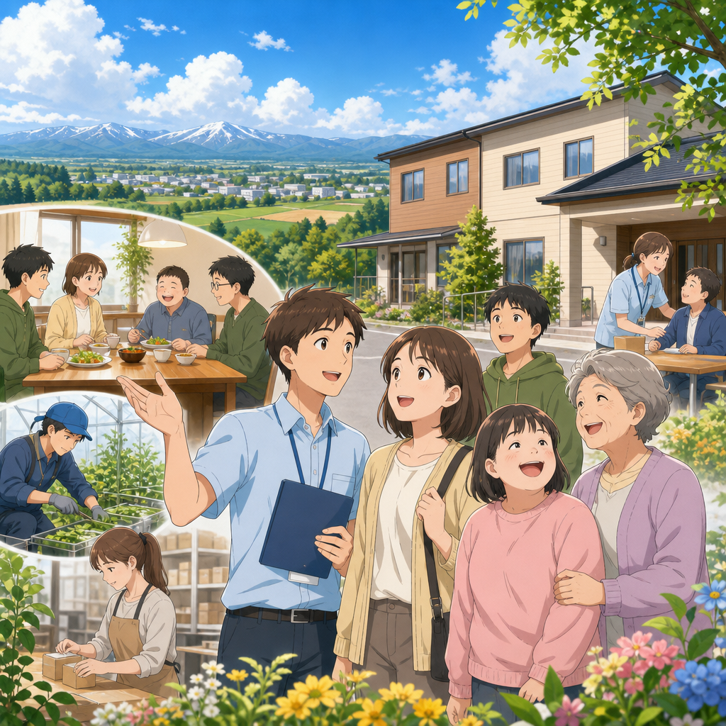 芽室町・帯広市のグループホーム見学と生活支援