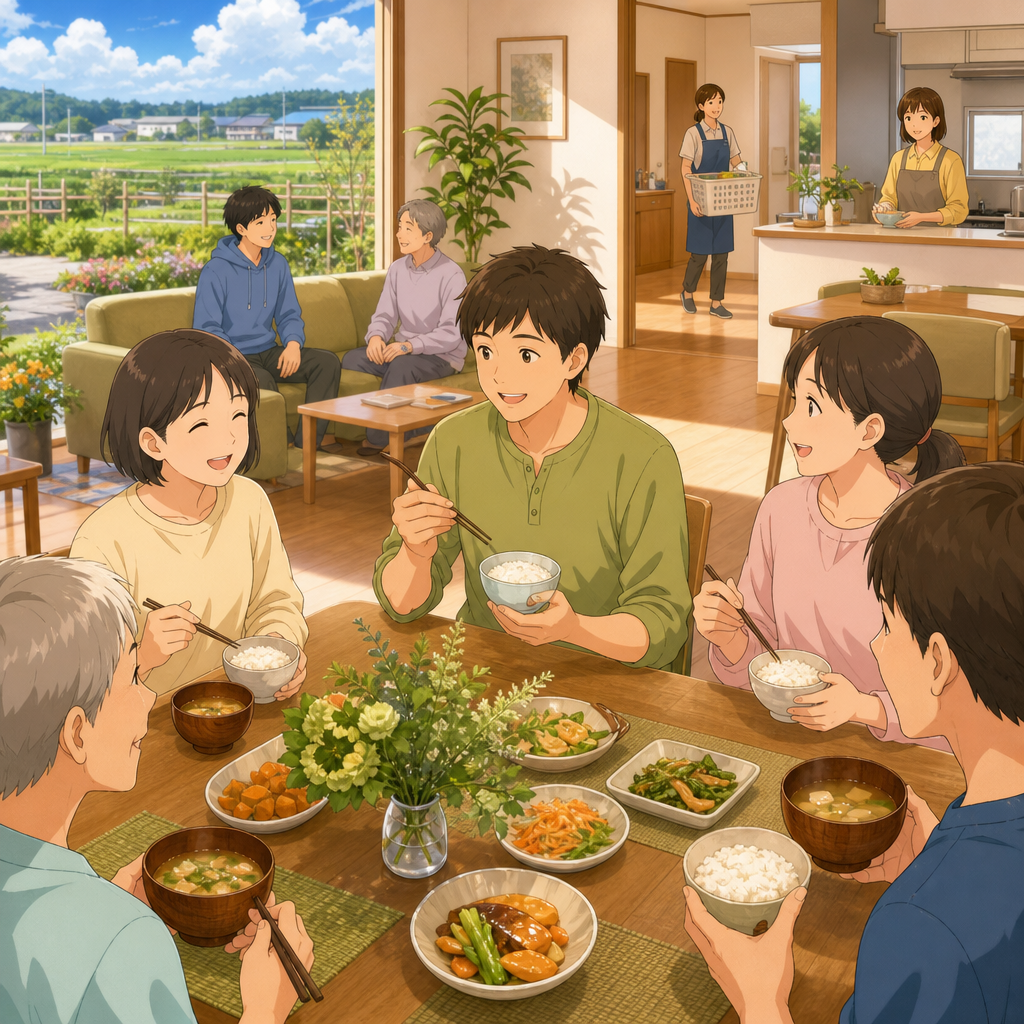 芽室町・帯広市のグループホームと食事の安心