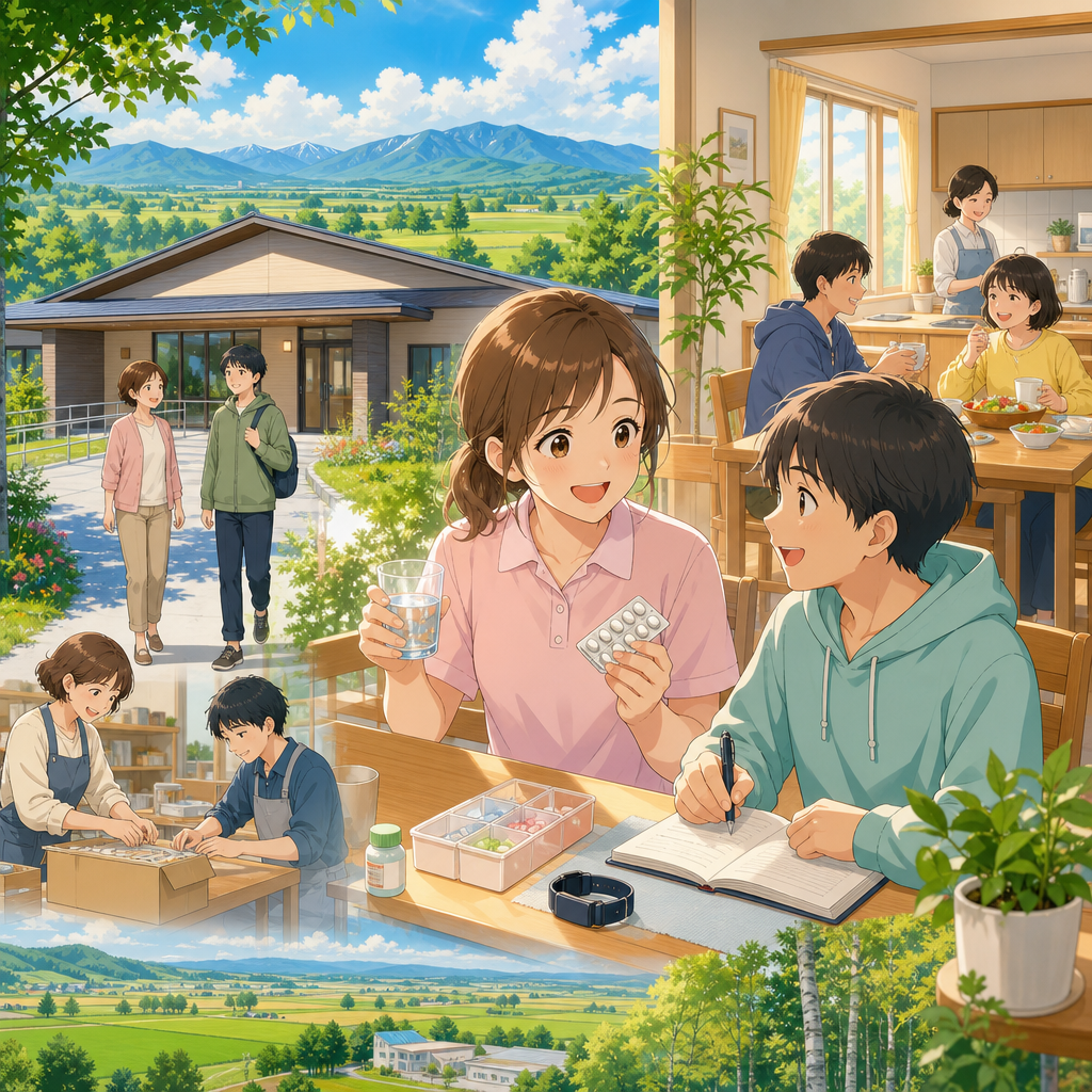 服薬と体調記録で支えるグループホーム ピカリの暮らし